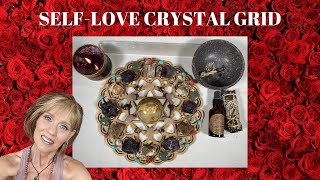 Crystal Grid for Self-Love / Crystals for Self-Love