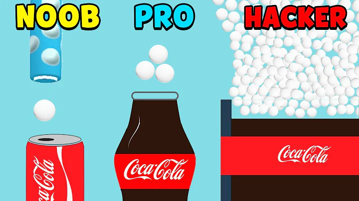 NOOB vs PRO vs HACKER - Coca Cola and Mentos (Drop and Explode) - DayDayNews