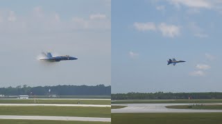 Blue Angels Sneak Pass NAS Pensacola 6/28/23