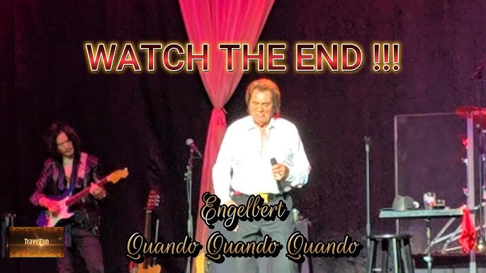 THE AMAZING ENGELBERT HUMPERDINCK AT 89 YEARS OLD - YouTube