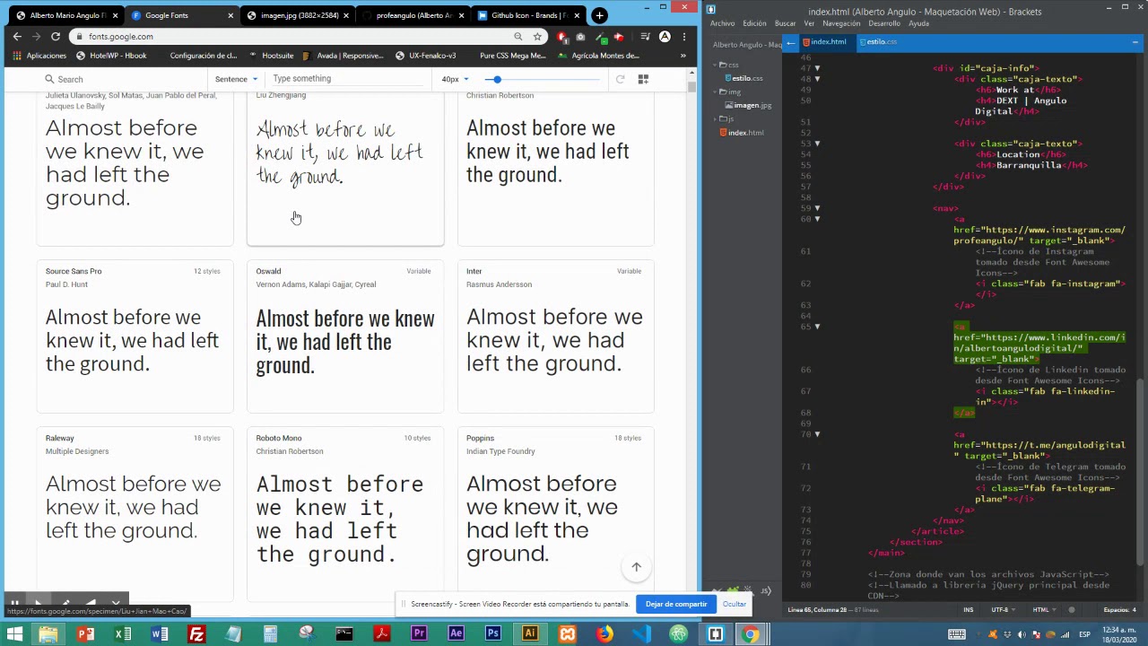font wizard en mi pagina web font wizard en mi pagina web