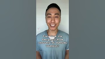 Tips from the ER: Thoughts of Hurting Yourself? #shorts MuFKR.com