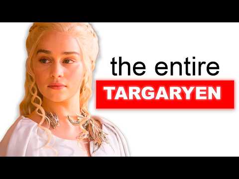 Fall Asleep To The Entire Story Of House Targaryen