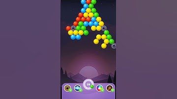 Bubble Shooter Rainbow Game/ Mobile games 2023 #shorts #viral  #trending