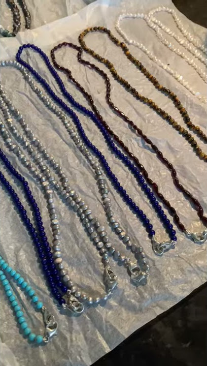 Mask jewellery, Mask chains just arrived at Luna Menta HQ