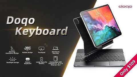 Now on Kickstarter: Doqo Smart Keyboard & Protective Case for Your iPad