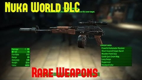 Fallout 4 Nuka World Unique Weapons "SplatterCannon" Location And Guide (Nuka World DLC Best Weapons