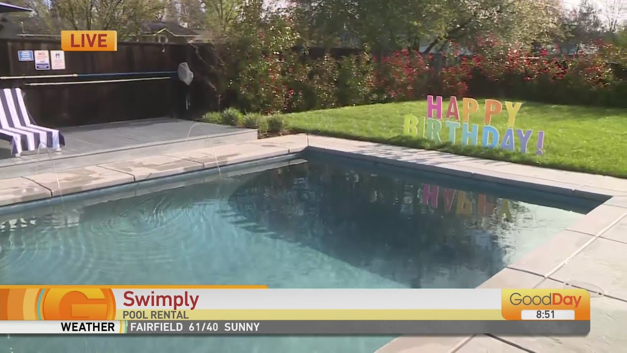 Swimply rent out your backyard and pool! YouTube