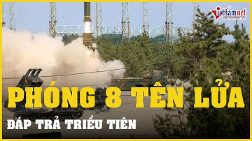 Mỹ và Hàn Quốc phóng 8 tên lửa đáp trả Triều Tiên | Vietnamnet