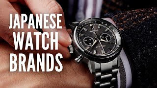 15 Japanese Watch Brands You Should Know