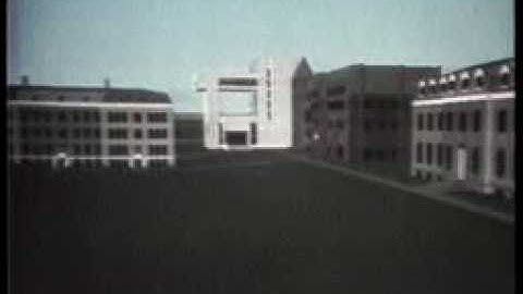 Cornell in Perspective (1977) - First CGI architecture animation