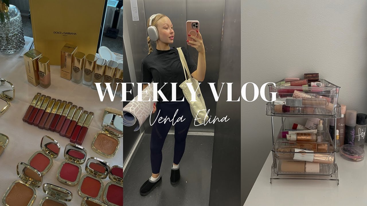 Meikkipöydän järjestelyä, Sokosen pr-tapahtuma & kosmetiikkasuosituksia | VLOGI