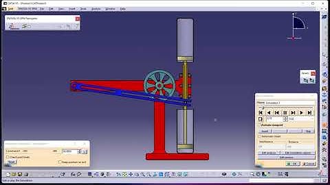 QUICK RETURN MECHANISM | CATIAV5
