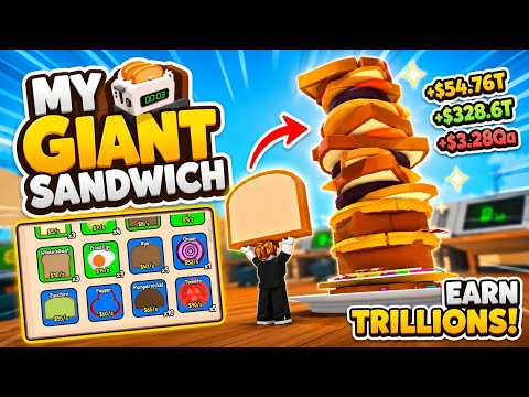 My Giant Sandwich Roblox All Index | July 19, 2026