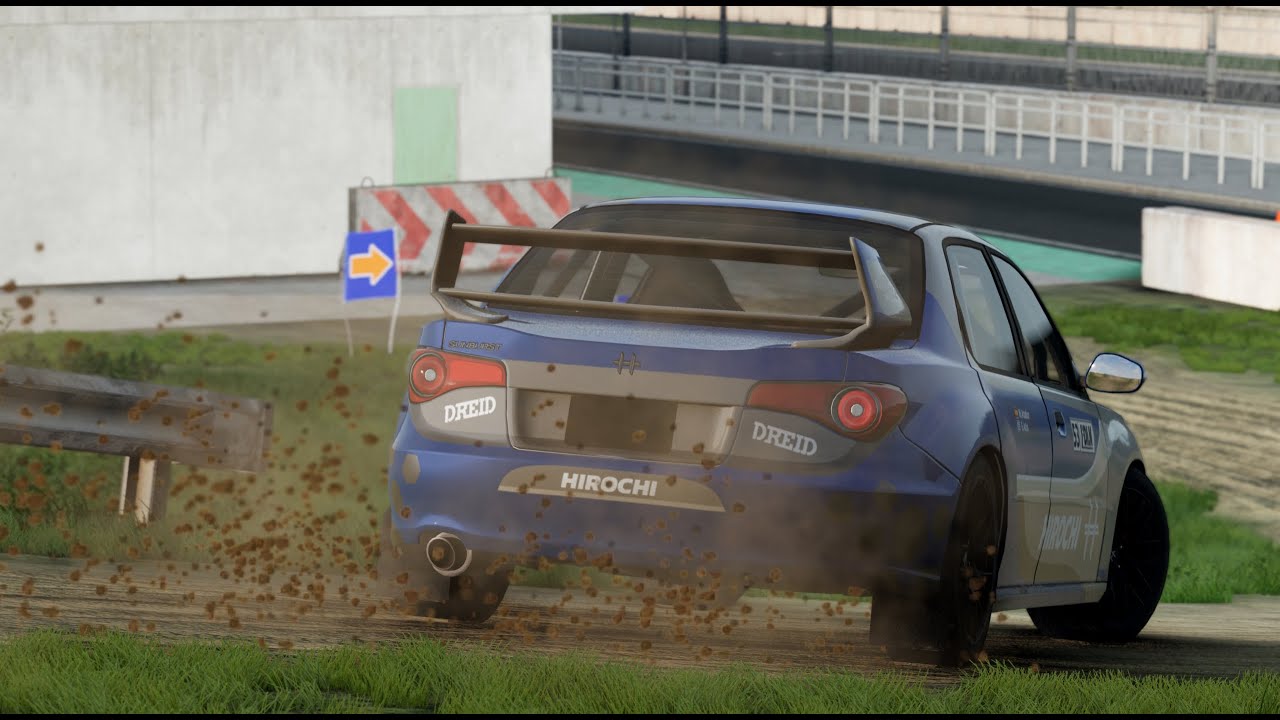 BeamNG.Drive Rally - Hirochi Raceway Super Stage - YouTube