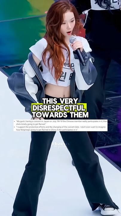 Chinese fans boycotting Aespa and here’s why #kpop #shorts