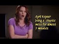 april kepner being a chaotic mess for almost 7 minutes