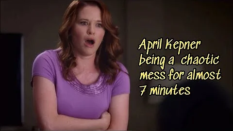 O que acontece com o bebê da April Kepner?