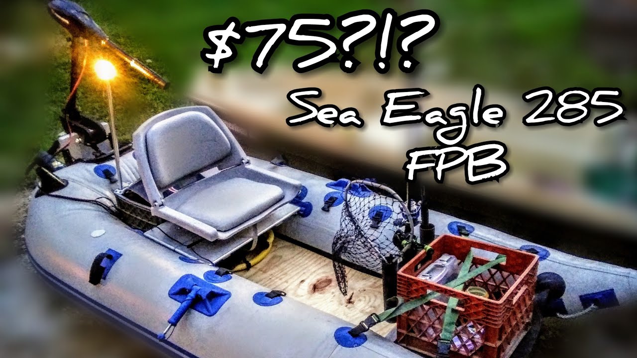 Sea Eagle 285 FPB // Frameless Pontoon Boat Review 