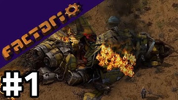 Factorio - Crashlanded | Ep. 1