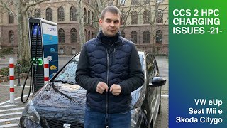 Seat Mii electric Škoda Citygo e iV & VW eUP HPC (CCS) Charging issues! screenshot 5