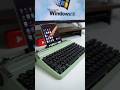 Retro Looking Keyboard With Full Modern Features #yunziiql75 #retrokeyboard #mechanicalkeyboard