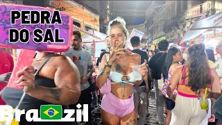 🇧🇷 Внутри Рио-де-Жанейро Pedra Do Sal Самая сумасшедшая вечеринка-карнавал самбы 2024 года
