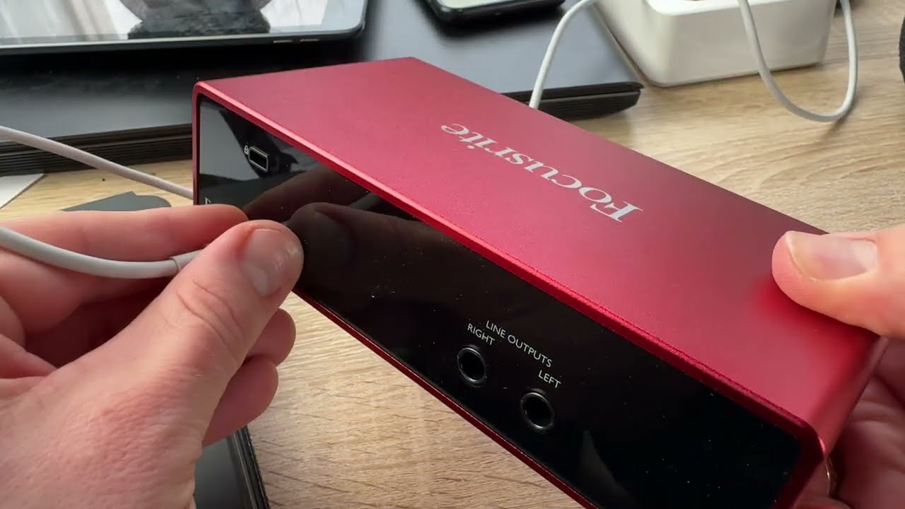 Focusrite Scarlett 2i2 3rd Gen. Audio Interface for music