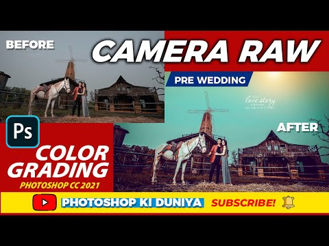 pre wedding color grading photoshop , camera raw to color grading , camera raw photoshop 2021,