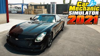 Реставрация Olsen GTR - Car Mechanic Simulator 2021 #216