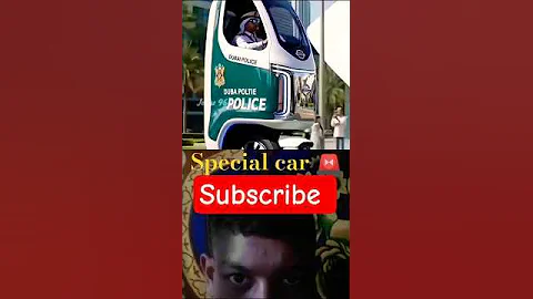 Dubai Police Special Car 🚔 | Super Luxury Police Car in Dubai | Supercar Police Shorts #facts