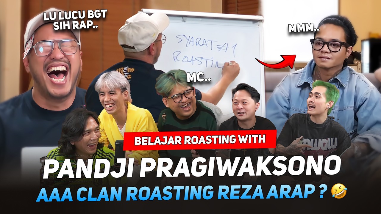 PANDJI PRAGIWAKSONO DATANG KE MARAPTHON 🥳 AAA CLAN ROASTING REZA ARAP 🤣 #MARAPTHON3