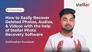 Stellar Photo Recovery: Recover Deleted Photos, Videos & Audio Files