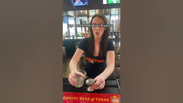 Hooters employees are taking the Hooters pour test!