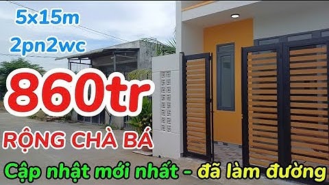 Cập nhật nhà bán Hóc Môn 5x15m giá 860 triệu đã làm đường I Bán nhà đất Hóc Môn giá rẻ 2025