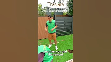 How to Install a WPC Fence – Easy Installation with Standard Posts #treslam #diy #wpcfence