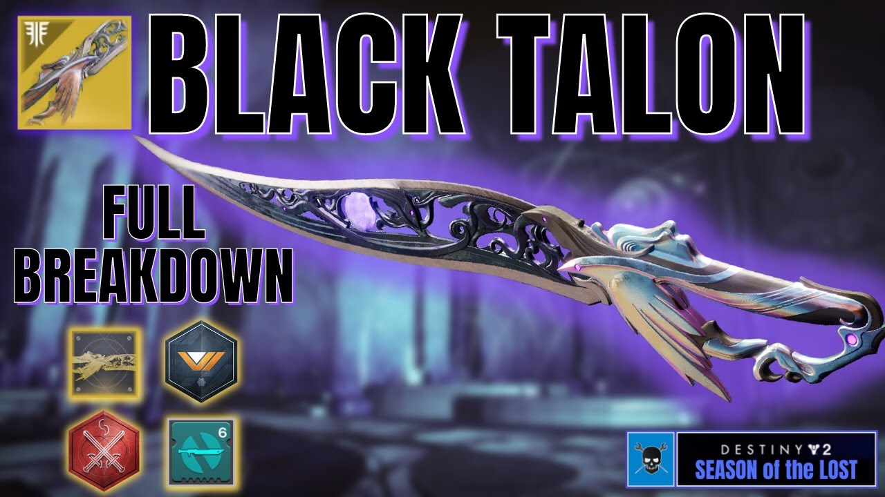 Black Talon [Destiny 2, Season Of The Lost]  A Heavy Exotic That'S Worth Your Time?