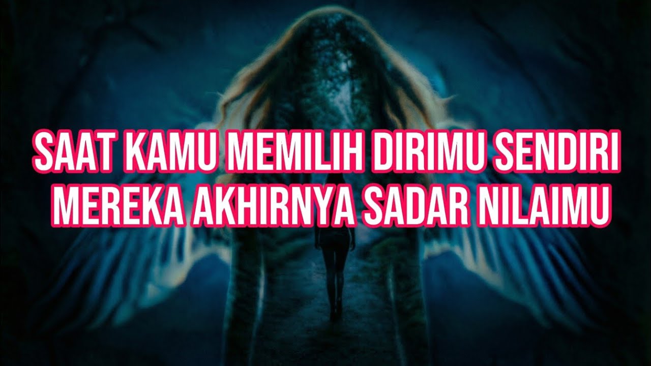 Jiwa terpilih 💫 Saat Kamu  Memilih Dirimu Sendiri , Mereka Akhirnya Sadar Nilaimu