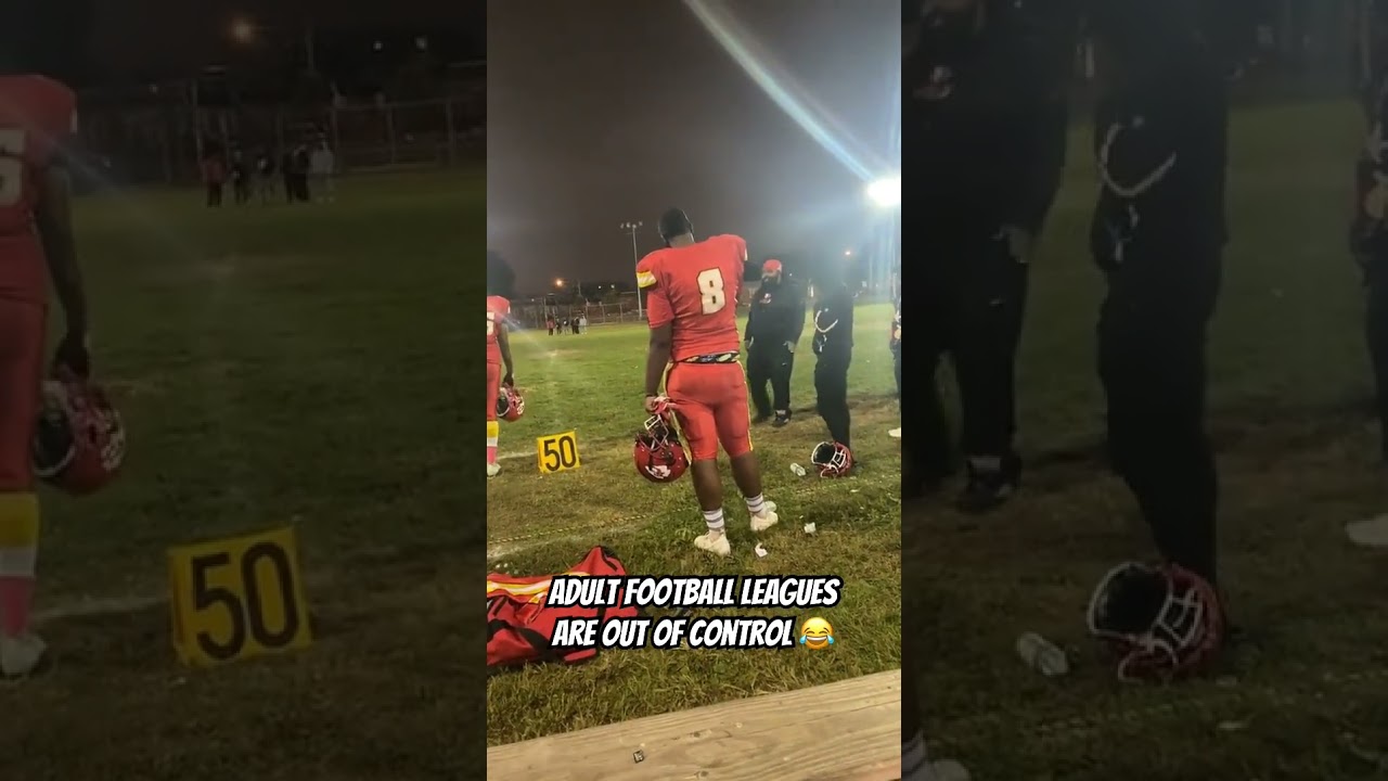 These adult football leagues are out of control 😂