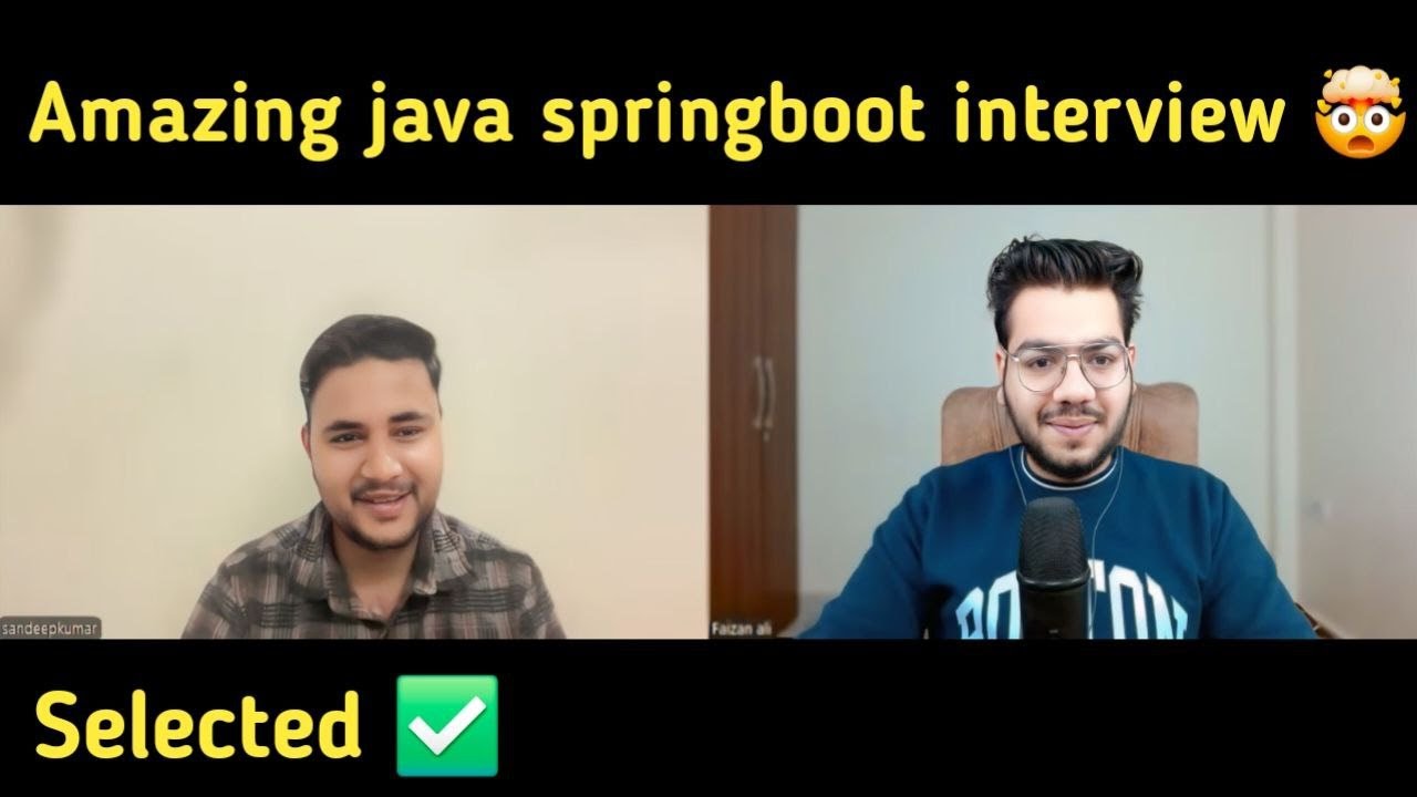 Java Spring Boot 4.8 Yrs Interview Experience