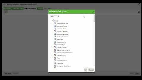 Windchill Query builder tables and joins