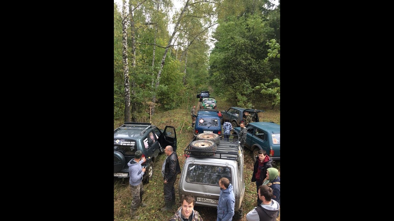 покатушки на нивах, оффроад