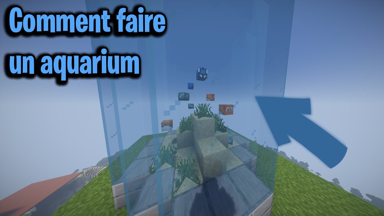 COMMENT FAIRE UN AQUARIUM | Minecraft - YouTube