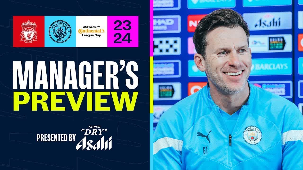 GARETH TAYLOR: WE TRUST THE PLAYERS WE HAVE! Manager's Preview | Liverpool v Man City | Conti Cup