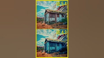 Unreal Engine 5 vs 4| Render Comparison #ue5 #ue4 #ue5vsue4 #comparison #lumen #unrealengine #render