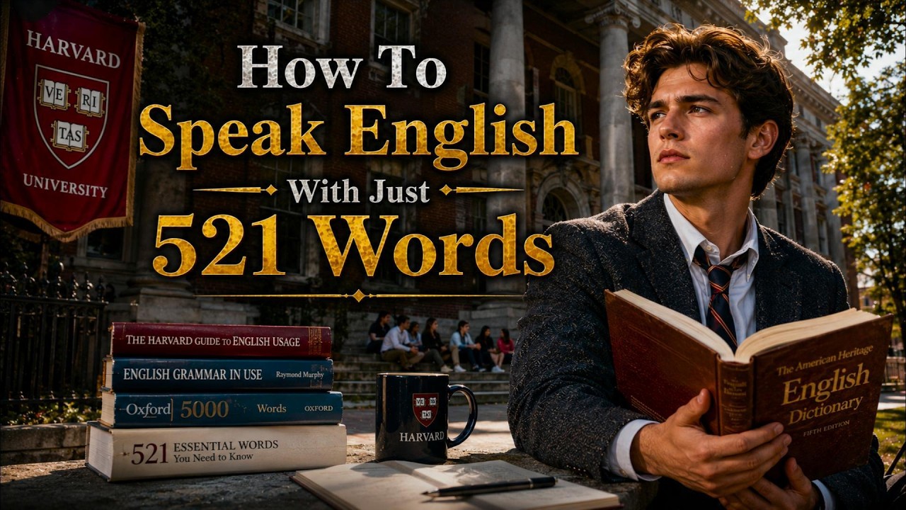 How To Speak English With Just 521 Words | 如何只用521個單字說英語 - YouTube