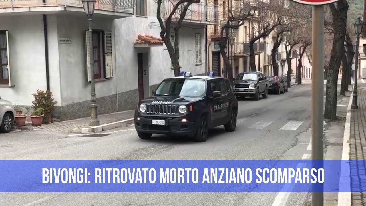 BIVONGI: RITROVATO MORTO ANZIANO SCOMPARSO | IL VIDEO