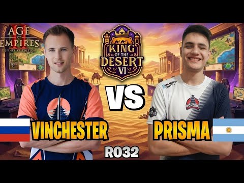 King of the Desert VI - RO32 (Bo5): Vinchester vs Prisma | Hosted by @MembTV | Casted by @danielaaoe