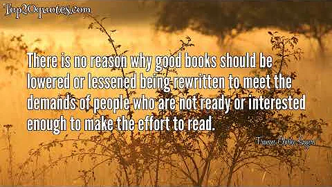 Top 9 Quotes of Frances Clarke Sayers - Librarian