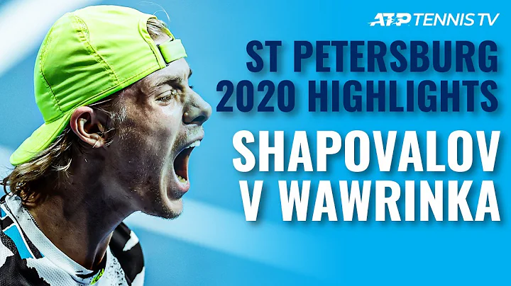 Denis Shapovalov vs Stan Wawrinka: Best Moments! | St Petersburg 2020